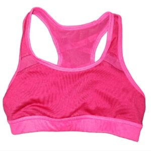 Avia Pink Girls Sports Bra Size 6-6x
